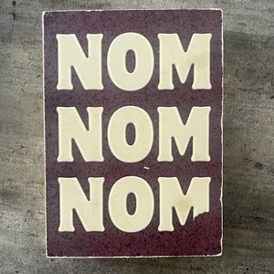 5 x 7 wooden box quote decor